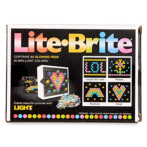 Lite Brite-02216 Juego de Manualidades. (Basic Fun 02216)