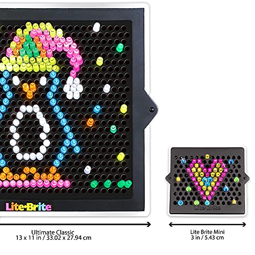 Lite Brite-02216 Juego de Manualidades. (Basic Fun 02216)