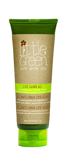 Little Green - Gel fijador/gomina anti piojos 120 ml crea una barrera protectora contra piojos