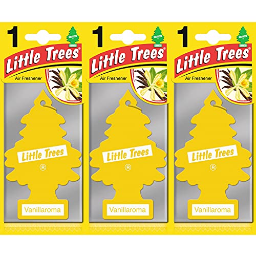 LITTLE TREES LTZ001 - Ambientador con Fragancia de vainillaroma (3 Unidades)