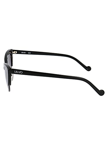 Liu Jo Moda De Lujo Mujer LJ721S1 Negro Acetato Gafas De Sol | Temporada Permanente