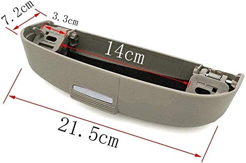 LJQJYFC, Estuche para Gafas de Coche, Caja de Gafas de Sol, Soporte para Mitsubishi Outlander ASX-For_ASX, Accesorios Interiores