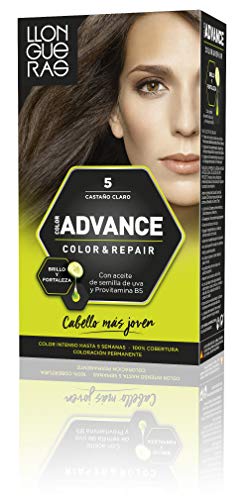 Llongueras Advance Tinte de Cabello Permanente Tono #5 Castaño Claro