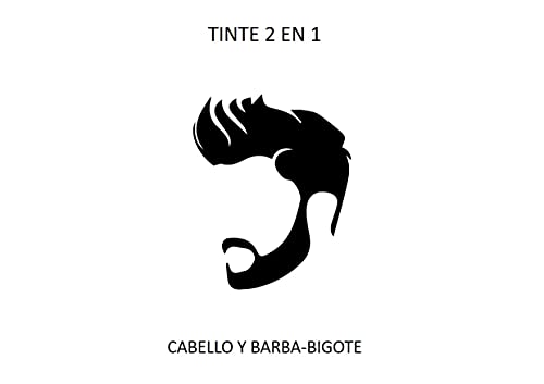 Llongueras Men Advance Tinte de Cabello Hombre, 2 en 1 Cabello, Barba y Bigote (#3 Castaño Oscuro)