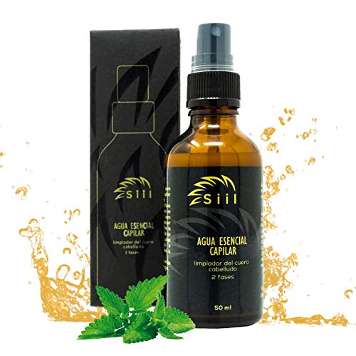 Locion anticaida - 50ml. Tonico capilar para la limpieza del cuero cabelludo, crecimiento del cabello, función aromaterapeutica. Regenerador capilar 100% natural certificado por la ciencia.