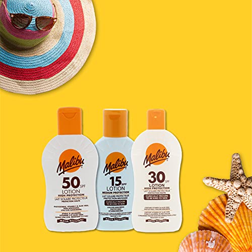 Loción solar protectora Malibu