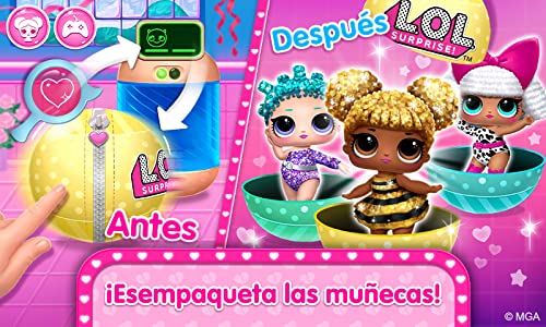 L.O.L. Surprise! Casa disco: juego para recoger muñecas virtuales