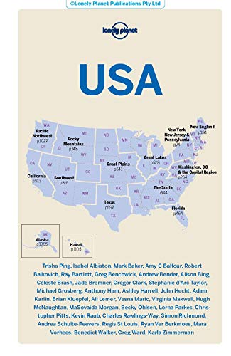 Lonely Planet USA (Travel Guide)