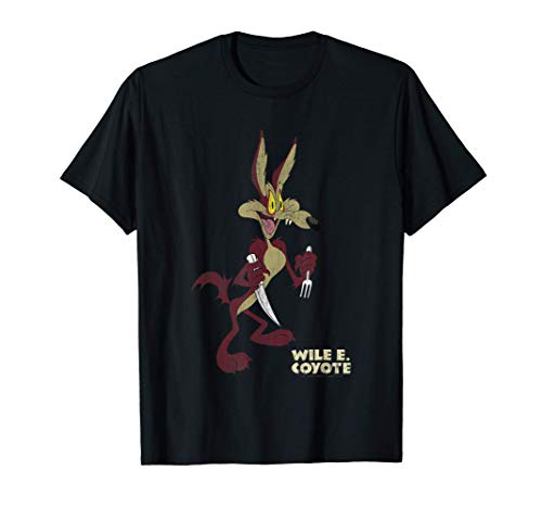 Looney Tunes Wile E Coyote Distressed Camiseta