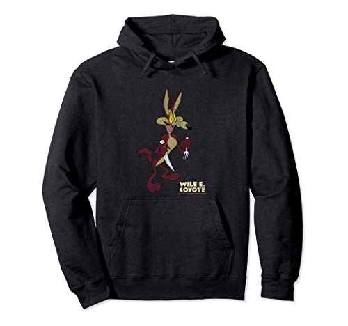 Looney Tunes Wile E Coyote Distressed Sudadera con Capucha