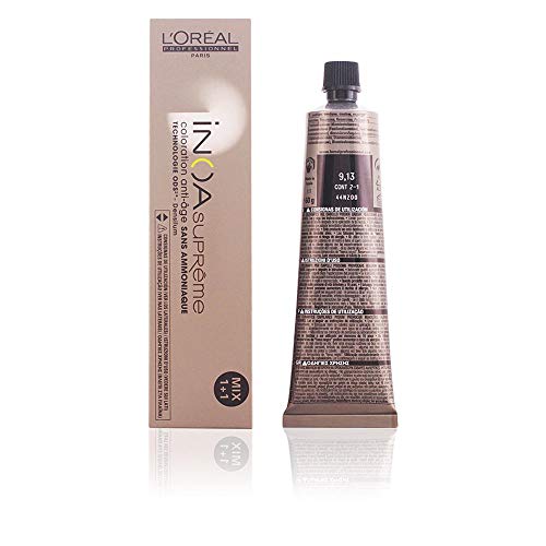 L'Oreal Inoa Supremecoloration Anti-Age Sans Amoniaque #9,13 60 Gr 1 Unidad 60 g