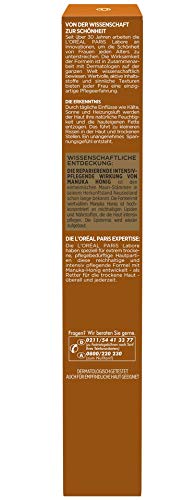 L'Oréal Paris Bálsamo Age Perfect extra rico, bálsamo antiedad, cuidado intensivo y reconstrucción, para pieles maduras y secas y extra secas, con extracto de miel de Manuka, 40 ml