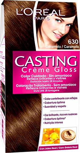 L'Oreal Paris Casting Crème Gloss Coloración sin Amoniaco 630 Caramelo - 600 ml