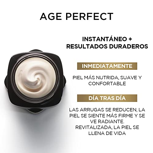 L'Oréal Paris - Crema Regeneradora con SPF30 y Complejo Antioxidante para una piel lisa y luminosa, Age Perfect Renacimiento Celular, 50 ml
