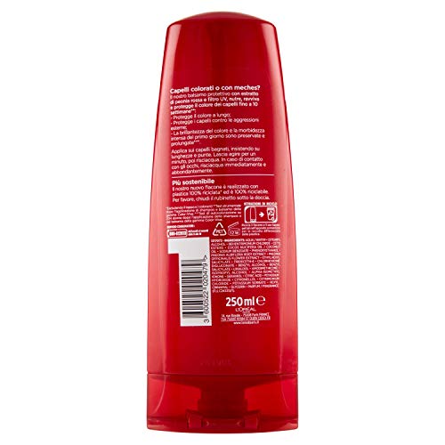 L'Oréal Paris Elvive Color-Vive - Acondicionador protector para cabellos teñidos o meches, 250 ml