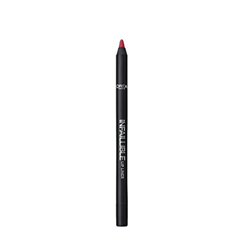 L'Oréal Paris Make-up designer Infallible Lip Liner, rojo 701 Stay Ultraviolet