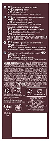 L'Oréal Paris Máscara de Pestañas Lash Paradise Moonlight, Volumen y Longitud, Sutiles Reflejos de Color, Enriquecida con Aceite de Ricino, Tono: Marrón (02 Brown), 23 g