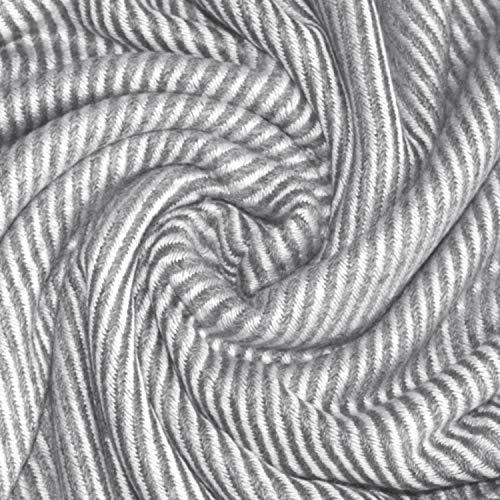 Lorenzo Cana Cachemira Manta Manta 100% Cachemira handgewebt sofá Manta de Cachemira Manta Gris Blanco 96275