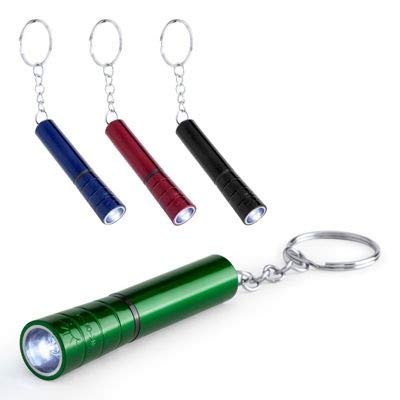 Lote de 50 Linternas Llavero LED con Pilas Incluidas - Linternas Muy Baratas, Linternas en Oferta, OutletBodas. Recuerdos, Regalos y Detalles para Invitados de Bodas, Para Adultos e Infantiles