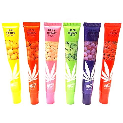 Lote de 6 pintalabios C B D Fruta, prorietetapeutica de moda, aroma de limón, naranja, pescado, mento, raisin, fresa, brillante a levres