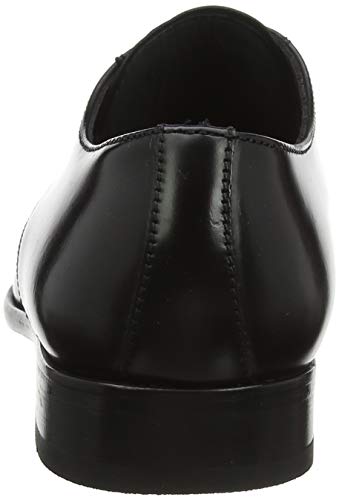 Lottusse L5881, Zapatos de Cordones Derby Hombre, Negro (Slimer Negro 000), 43.5 EU