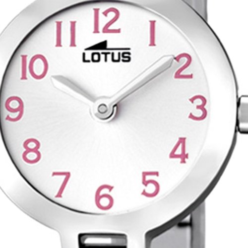 Lotus Reloj Analógico para Niñas de Cuarzo con Correa en Acero Inoxidable 15829/2
