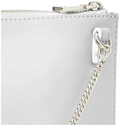 Love Moschino, Borsa A Spalla, Collezione Estate Bolso de hombro, colección Primavera Verano 2021 para Mujer, Color blanco, Talla única