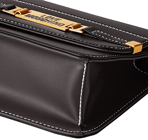 Love Moschino Collezione Autunno Inverno 2021, Bandolera para Mujer, Negro, Talla única