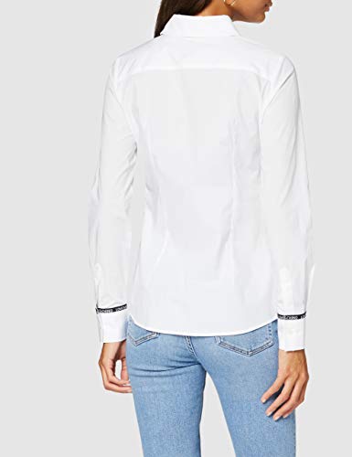 Love Moschino Hemd Bluse, Optical White, 40 para Mujer