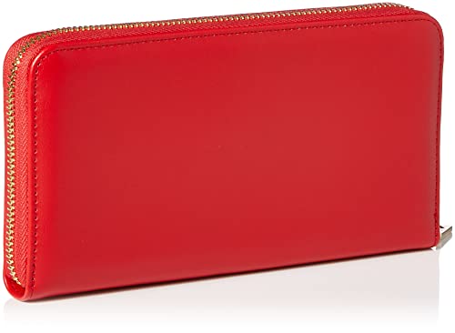 Love Moschino JC5632PP0BKA0500, Billetera para Mujer, Rojo, Normale