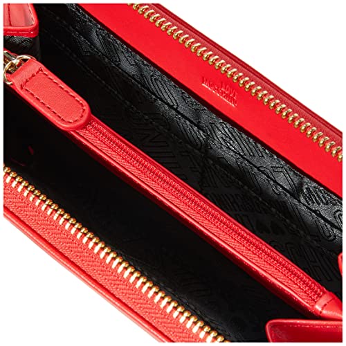Love Moschino JC5632PP0BKA0500, Billetera para Mujer, Rojo, Normale