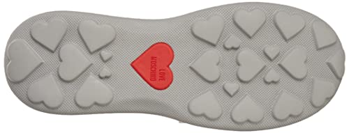 Love Moschino Nuova pre-Collezione Primavera Estate 2022, Zapatillas Deportivas Mujer, Naranja, 38 EU