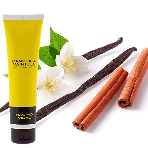 Lubricante Sexual - 100 ml - Lubricante Base Agua - Gel hidratante - Combate la Sequedad Íntima - Con Ingredientes Naturales - Canela y Vainilla - Apto para Veganos