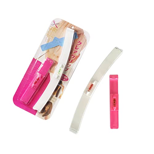 LuLiyLdJ Asistente de peluquería avanzado con clip para cortar fácilmente el cabello largo, juego de herramientas profesionales de peluquería, modelo (rosa)