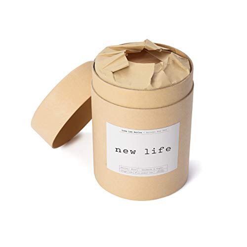 Lumaland Luma Lab Velas Perfumadas Moods - Nueva Vida - Fragancias para Cada Ocasión - 100% Cera de Soja - Sostenible, Elegante y Vegana - Aroma de Vainilla y Sándalo