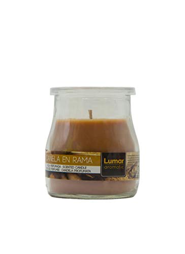 Lumar - Juego de 12 Velas perfumadas Decorativas en Vaso 7 X 6cm. (3 Frutas del Bosque, 3 Canela en Rama, 3 Vainilla Ice, 3 Dulce de Coco)