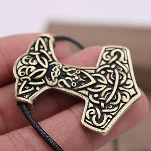 LUTAI Ebay Viking Collar de moda para hombre retro de plata colgante de moda