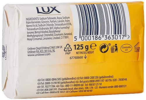 Lux Beauty Moments - Jabón con efecto hidratante, paquete de 2 x 125 gr