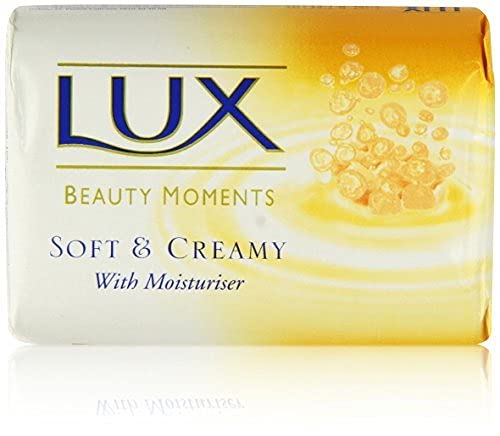Lux Beauty Moments Soft & Creamy - Jabón de jabón, 125 g