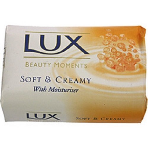 Lux Jabón Soft & Creamy 125 g, 4 unidades (4 x 125 g)