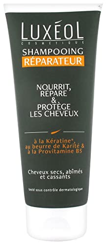 Luxéol Champú Reparador - Nutritiva, Reparación, Protege el Cabello - Fabricado en Francia - 200 ml