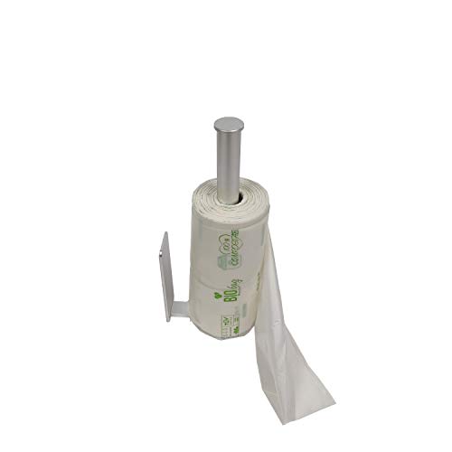 Luxos Packaging 250 Bolsas 35x45cm (SIN ASAS) Biodegradables y Compostables para uso profesional o doméstico, certificación alimentaria y OK COMPOST por TUV Austria
