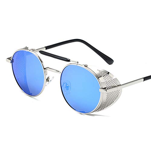 LZQpearl Gafas De Sol De Conducción Punk De Moda, Gafas Retro Personalizadas, Gafas De Sol De Pareja, Hombres Y Mujeres, Adecuadas para Citas, Fiestas, Viajes, Ciclismo, (B)