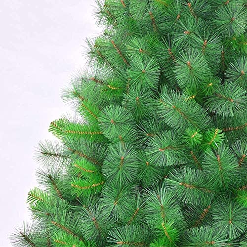LZXH Árbol de Navidad Artificial Respetuoso del Medio Ambiente Árbol de Navidad Artificial, Árboles Decorados con Abeto Pino Premium Picea con bisagras Soporte Plegable Decor navideña 24