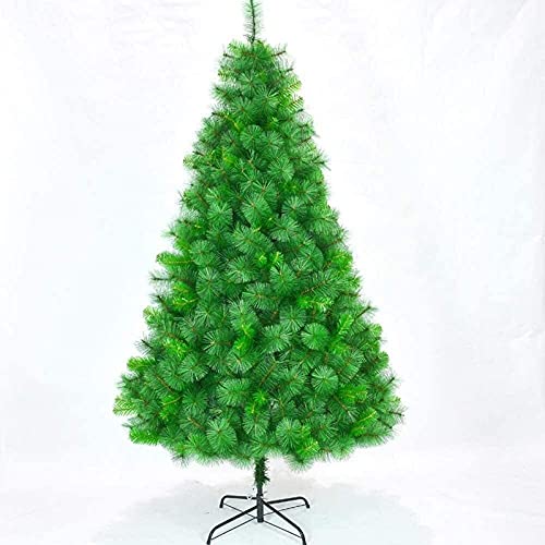 LZXH Árbol de Navidad Artificial Respetuoso del Medio Ambiente Árbol de Navidad Artificial, Árboles Decorados con Abeto Pino Premium Picea con bisagras Soporte Plegable Decor navideña 24