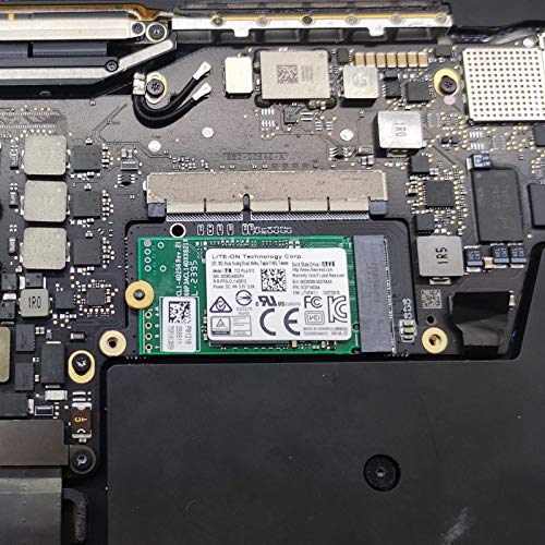 M.2 NVME - Adaptador de conversión SSD para SSD MacBook Pro 2016-2017 A1708 conector 22 + 34 puntos