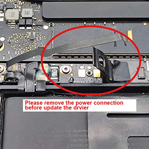 M.2 NVME - Adaptador de conversión SSD para SSD MacBook Pro 2016-2017 A1708 conector 22 + 34 puntos