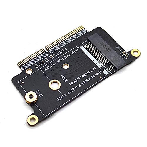M.2 NVME - Adaptador de conversión SSD para SSD MacBook Pro 2016-2017 A1708 conector 22 + 34 puntos