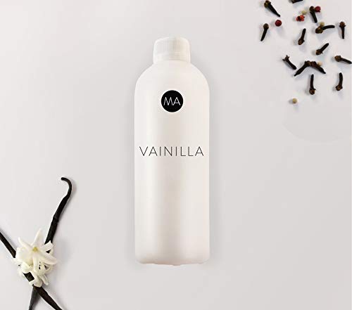 MA MEDITAROMA Ambientador Vainilla - Dulce- Hogar - Tiendas - Recarga Nebulizador- Intensidad y Duración - Ambientador De Aromas - 1L