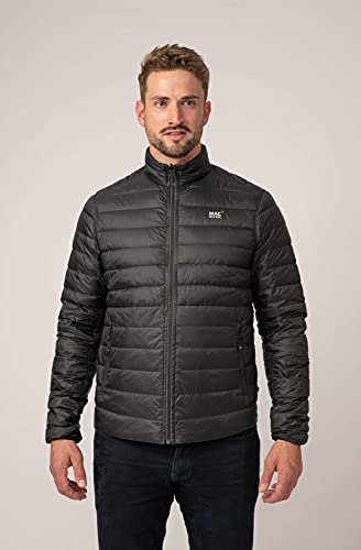Mac in a Sac Polar-Daunenjacke Chaqueta de plumón, Hombre, Negro Intenso – Gris Oscuro, XX-Large